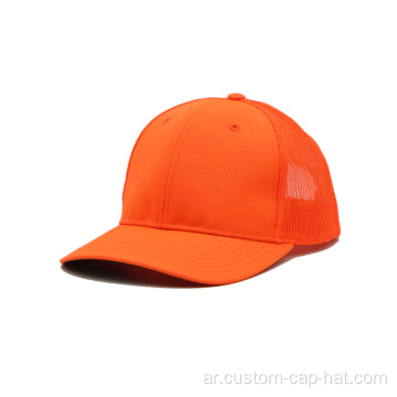 قبعات شاحنة برتقالية مخصصة